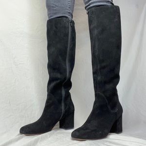 Aldo Black Knee High Boots